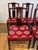 Vintage Qing Style Rosewood Dining Table + Chairs With Mother of Pearl Inlays, Set For Sale - Image 10 of 12