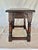 18th Century English Oak Joint Stool For Sale - Image 10 of 12