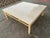1980s McGuire Furniture Vintage Mid Century Modern Bamboo Limestone Coffee Cocktail Table For Sale - Image 5 of 18