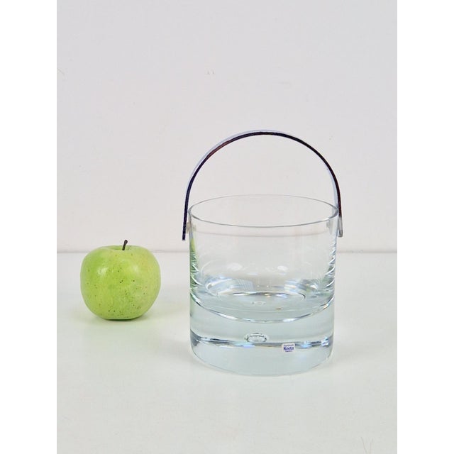 Kosta Boda Sweden Pippi Glass Ice Bucket Designed By Vicke Lindstrand This beautiful Kosta Boda Sweden Pippi Glass Ice...