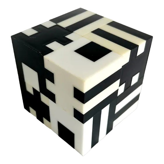 Cu-Briks Sculpture by Jan Slothouber and William Graatsma, 1964, Set of 8 For Sale