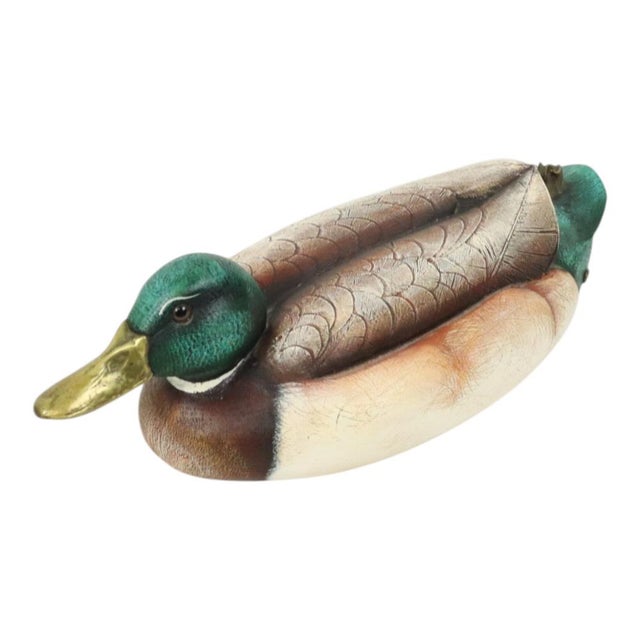 Male Duck in Brass and Resin from Elli Malevolti, Italy, 1960s For Sale - Image 13 of 13