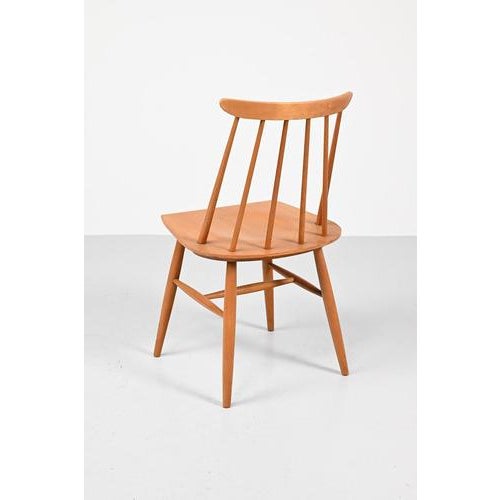 Mid-Century Modern Dining Chairs by Ilmari Tapiovaara, Set of 6 For Sale - Image 6 of 12