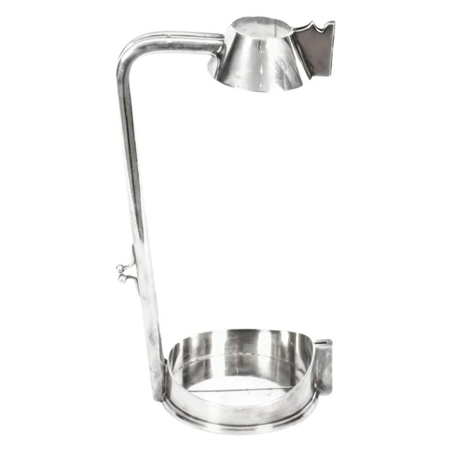 19th Century Silver Plated Wine Champagne Pourer by Mappin & Webb For Sale