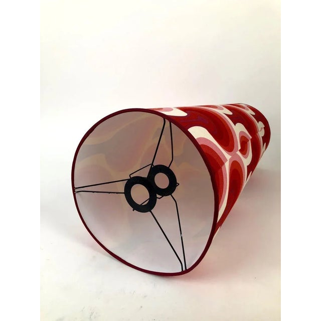 Large Mid-Century German Table Lamp with Glass Base, 1970s For Sale - Image 11 of 18