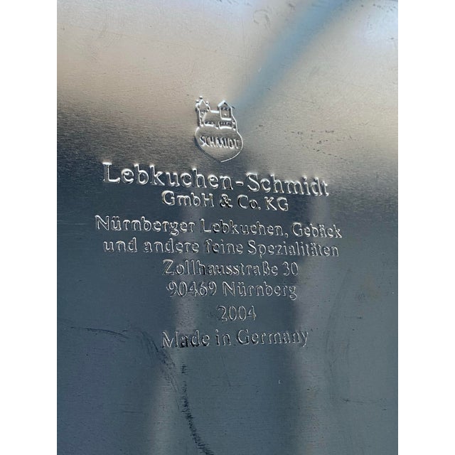 Large Decorative German Cookie Tin 1995 Otto Schmidt Collectible For Sale In Seattle - Image 6 of 12