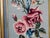 Victorian Mid 20th Century Floral With Roses Framed Needlepoint For Sale - Image 3 of 14