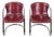 Vintage Tubular Saddle Leather Chairs from Metaform, 1970s, Set of 2 For Sale