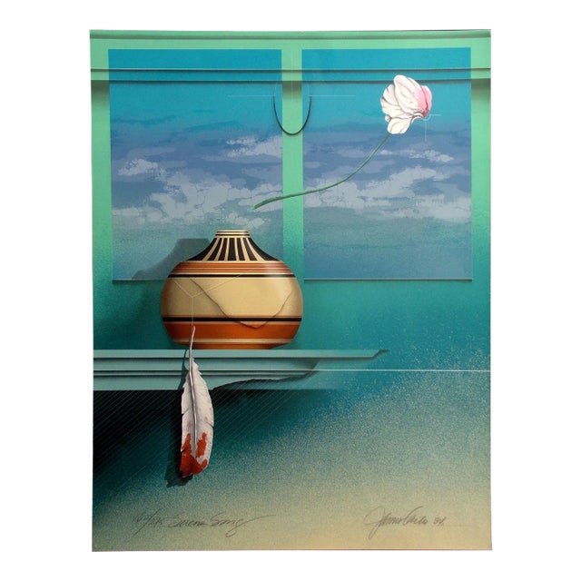 James Carter "Siren's Song" Still Life Signed Numbered Art Serigraph For Sale