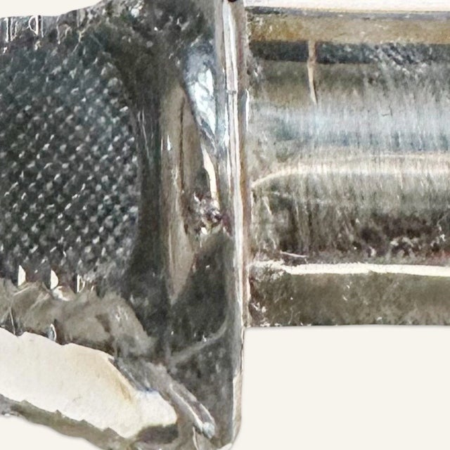 Glass Vintage Plate Punch Ladle With Crystal Handle For Sale - Image 7 of 8