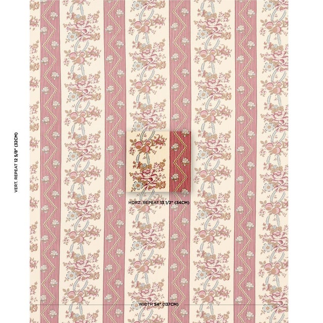 Inspired by a French hand-block print, this fantastic floral stripe is table printed on versatile, mid-weight linen. With...