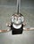 Art Deco Chrome and Opaline Glass Chandelier, Former Czechoslovakia, 1930s For Sale - Image 6 of 12