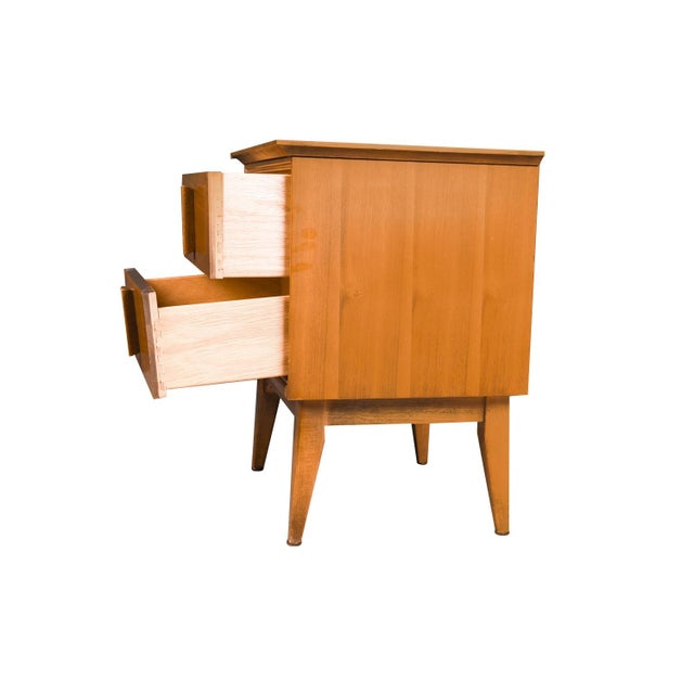 1960s Bassett Mayan MidCentury Modern Nightstand Chairish