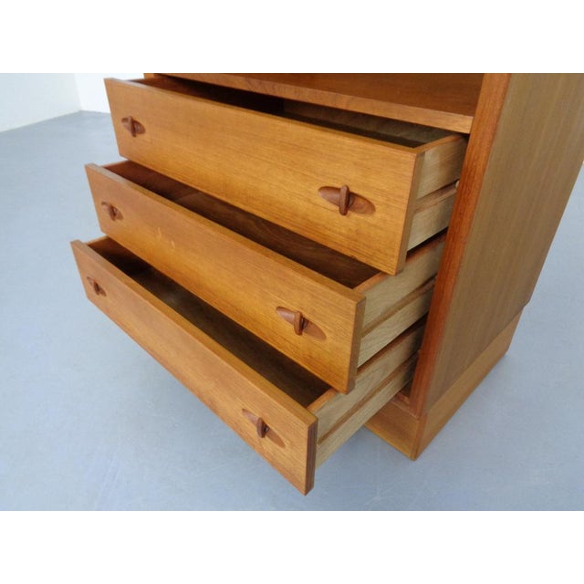 Teak Chest of Drawers by H. W. Klein for Bramin, Denmark, 1960s For Sale - Image 12 of 16