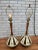 Brown Mid Century Modern Table Lamps - Pair For Sale - Image 8 of 10