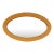 Gabriella Crespi Style Large Oval Pencil Reed Rattan Wall Mirror For Sale