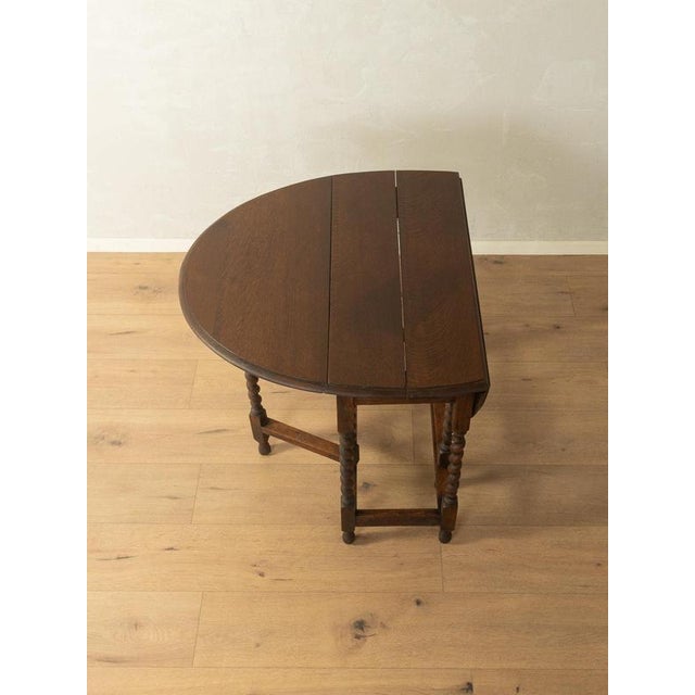 Vintage German Gateleg Table, 1920s For Sale - Image 12 of 17