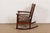 J. M. Young & Sons Antique Mission Oak Arts & Crafts Rocking Chair, Circa 1900 For Sale - Image 9 of 13