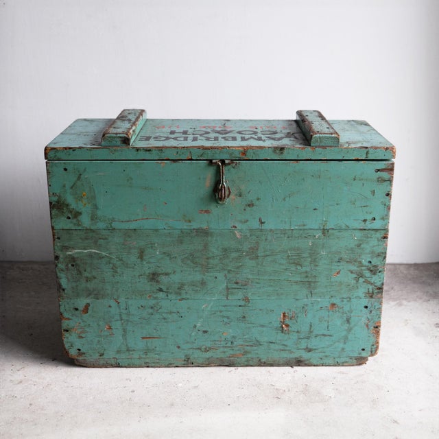 Vintage Cambridge University Rowing Team Ice Box Drinks Cooler Crate, Early 20th Century For Sale - Image 12 of 16