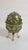 Modern Lot of 2 Decorative Eggs – Abalone Shell Mosaic & Monet Green Enamel Egg Box For Sale - Image 3 of 10