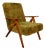 Vintage B-310 Var Lounge Chair with Khaki Long Hair Upholstery, 1970s For Sale