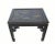 The top of this vintage black lacquered side table was beautifully painted by the Chinese artisan. Hand painted and gilded...