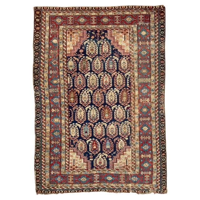 Antique Caucasian Chirwan Rug For Sale