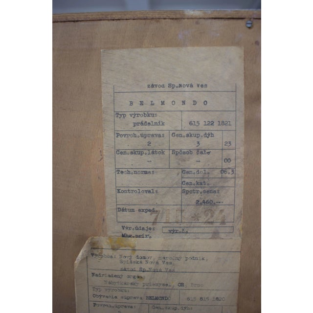 Black Belmondo Cabinet from Novy Domov, 1970s For Sale - Image 8 of 11