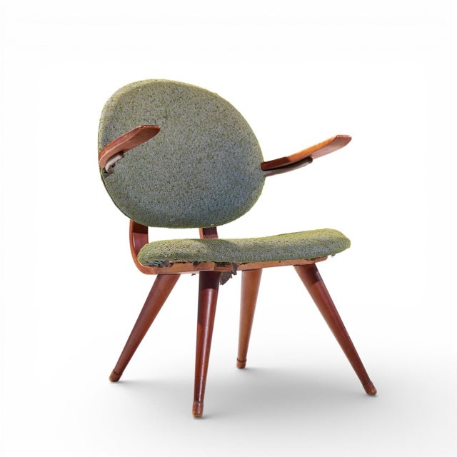 Ilmari Tapiovaara Ilmari Tapiovaara Style Mid Century Dutch Lounge Chairs For Sale - Image 4 of 13