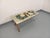Vintage Coffee Table in Ceramic, Chrome Metal and Wood, 1970s For Sale - Image 12 of 16