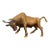 Late 19th Century Brass Bull Sculpture For Sale