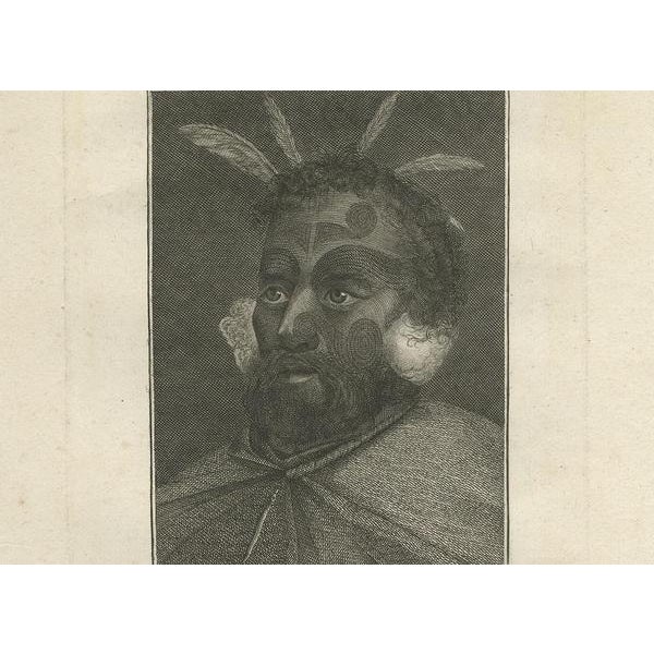 J. Cook, A Man of New Zealand, 1803, Print For Sale - Image 4 of 5