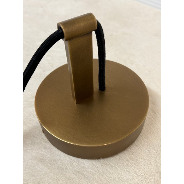 Metal Jonathan Browning for Restoration Hardware Aquitaine Brass Sconces, Pair For Sale - Image 7 of 12