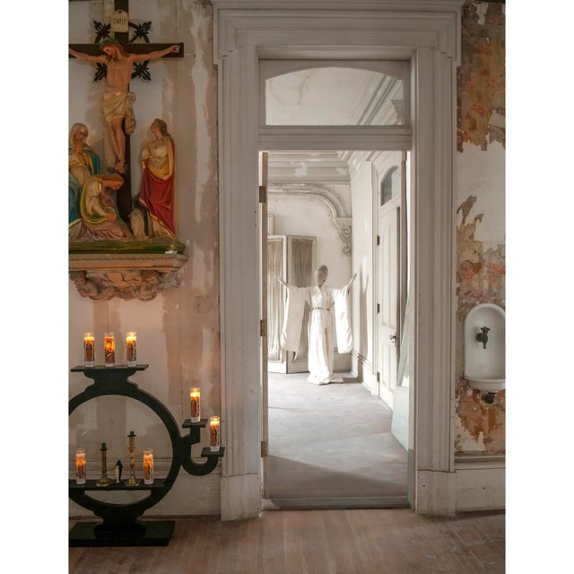 Early 20th Century Wedding Kimono Wall Hanging With Kimono Bar For Sale In Cincinnati - Image 6 of 11