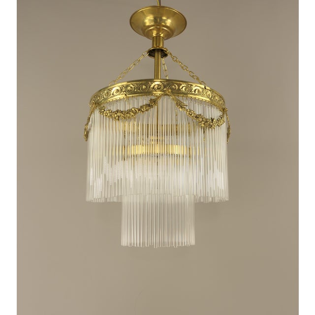 Vintage French Free-Hanging Living Room Lamp, 1890s For Sale - Image 9 of 9