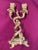 Baroque Late 18th Century French Baroque Guilded Candlestick For Sale - Image 3 of 6