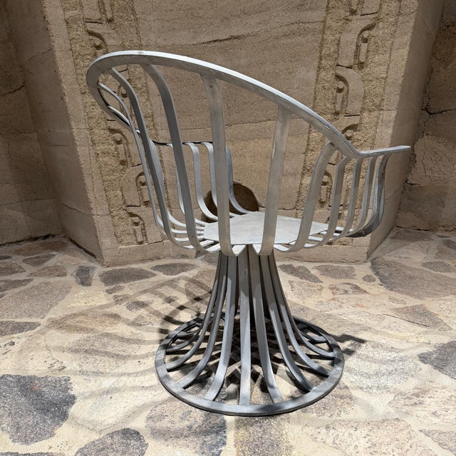 Mid-Century Modern Tulip Patio Armchairs by Herbert Saiger for Russell Woodard For Sale - Image 18 of 18