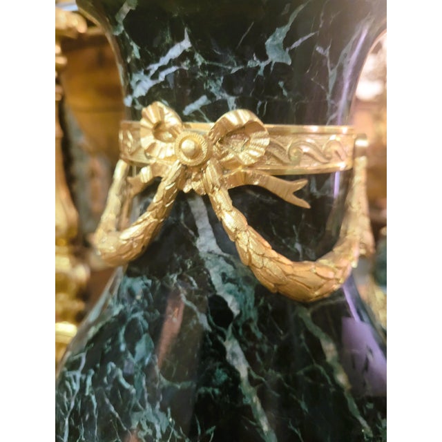 Marble and Bronze Cassolettes, Set of 2 For Sale - Image 6 of 18