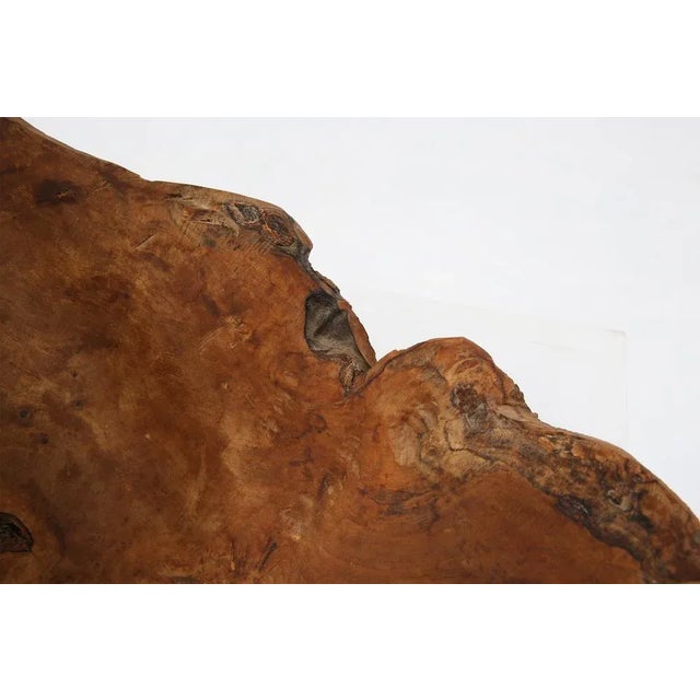 Vintage Wooden Bowl, 1950s For Sale - Image 5 of 11