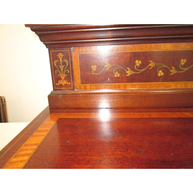Mahogany English Adams Style Sideboard For Sale - Image 10 of 13