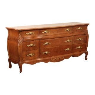 French Louis XV Rococo Style Bombe Triple Dresser For Sale