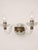Mid-Century Murano Glass & Brass Two-Arm Wall Sconces, 1960s, Set of 2 For Sale - Image 3 of 7