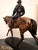 Late 19th Century Late 19th Century Bronze Statue by Pierre Jules Mene "After the Race" For Sale - Image 5 of 10