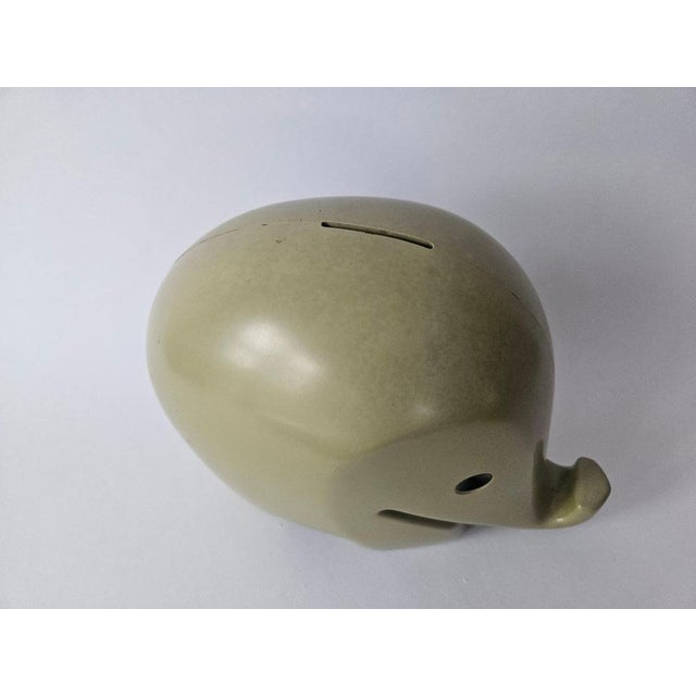 1970s Mid-Century Money Box Elephant attributed to Luigi Colani for Drumbo, 1970s For Sale - Image 5 of 14
