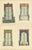 Sheraton, Illustrations of Windows with Drapery, 1805, Prints, Set of 4 For Sale