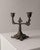 Vintage Art Deco Bronze Candleholder with Ornate Details, 1910s For Sale - Image 6 of 11