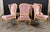 1970s c.1970's Carved Florentine Faux Bois Italian Dining Chairs in Velvet, Attributed to Chelini - Set of 6 For Sale - Image 5 of 16