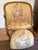 French Antique French Louies XV Bergere Accent Chair For Sale - Image 3 of 4