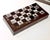 Art Deco Vintage Chinese Black Lacquer & Mother-of-Pearl Inlaid Folding Chess Board For Sale - Image 3 of 11