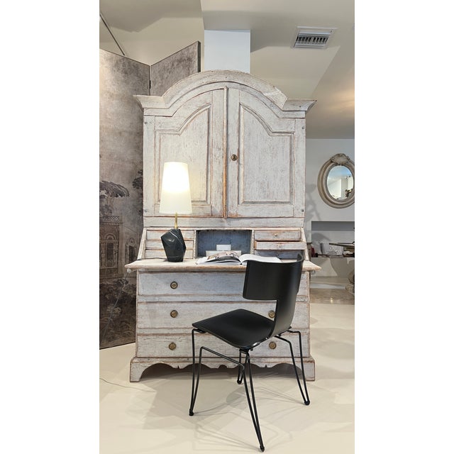 19th Century Swedish Gustavian Tall Case Antique Secretaire or Desk For Sale - Image 11 of 12